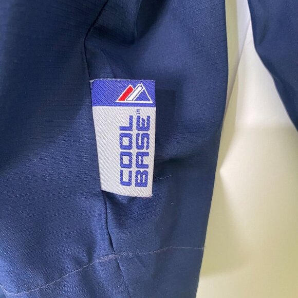 Boston Red Sox Jacket Mens Size L Blue Majestic Cool Base Windbreaker MLB - Picture 9 of 16